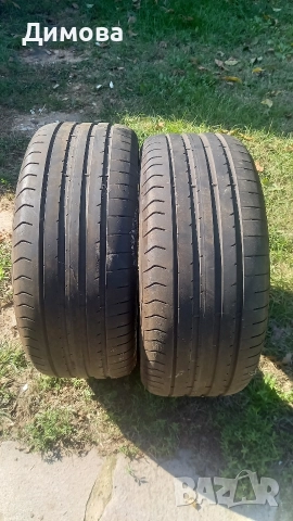 Гуми 235 45 17 четири броя, две fulda и две blacklion.