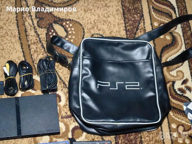 Playstation 2 с много игри + конзоли и чанта , снимка 4 - PlayStation конзоли - 47442651