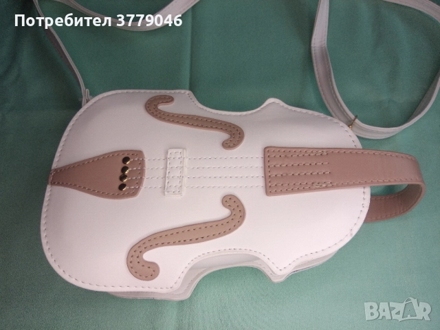 Дамска кожена чанта Китара, снимка 7 - Чанти - 51391165