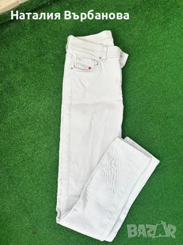 Бели дънки Diesel, снимка 3 - Дънки - 51787454