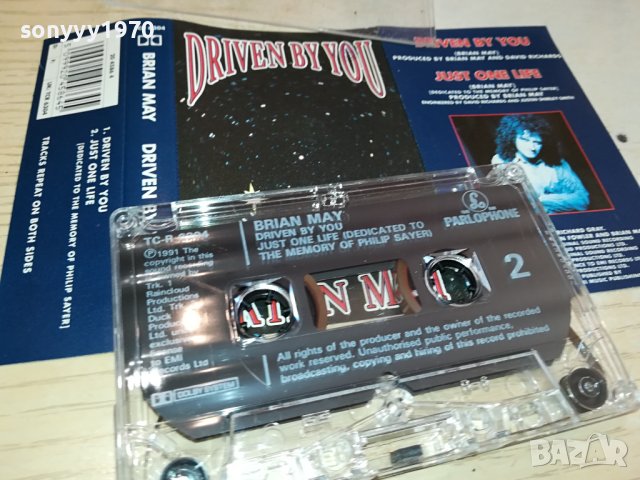 BRIAN MAY ORIGINAL TAPE 1902240752, снимка 4 - Аудио касети - 44363333