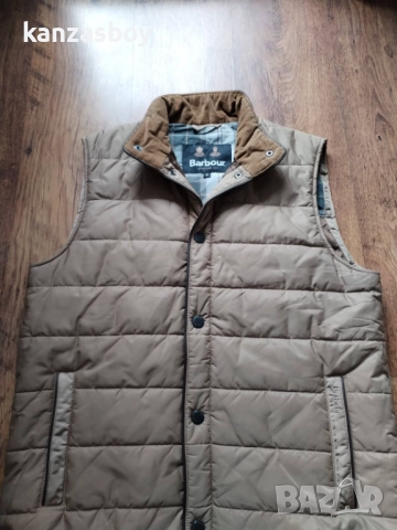 Barbour Mens Farnham Quilted Gilet - страхотен мъжки елек КАТО НОВ С, снимка 6 - Други - 52576590