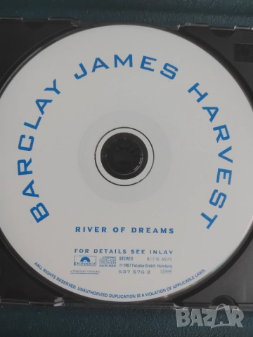 Barclay James Harvest – River Of Dreams - матричен диск музика