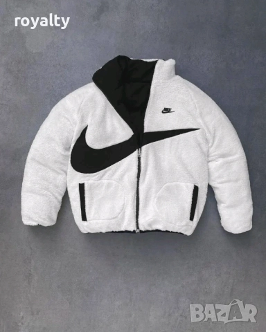 Nike Двулицево Дамско Зимно Яке Найк 