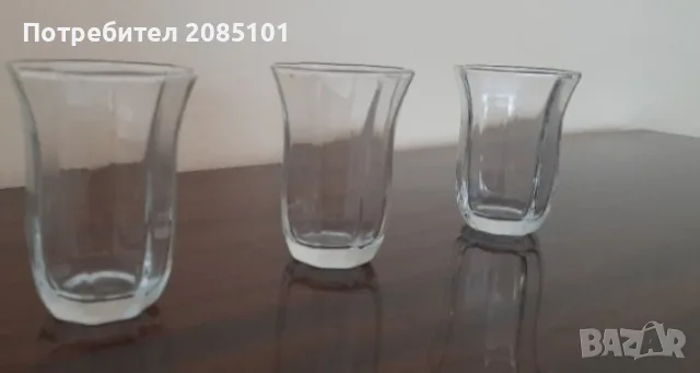Стъклени чаши за ракия, вино, снимка 9 - Чаши - 56087457