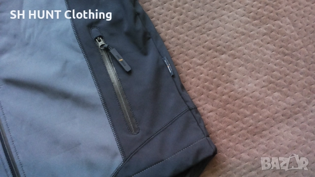 HELLY HANSEN 74006 SOFTSHELL SEVILLA GRIS Work размер М работен суичър вятърно устойчив W4-110, снимка 9 - Суичъри - 51966635