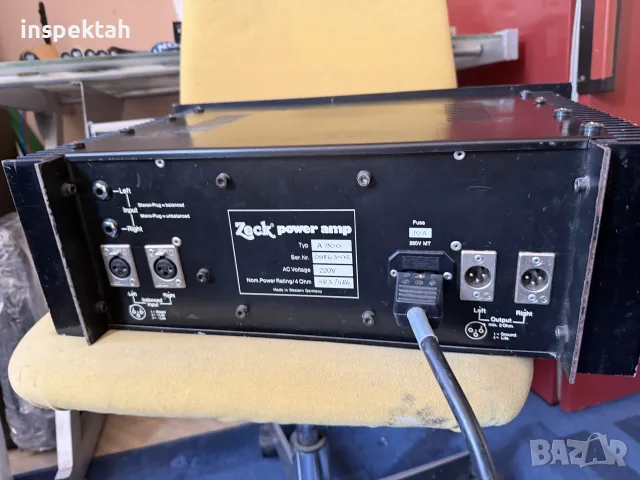 Zeck A-900 Power amplifier УСИЛВАТЕЛ, снимка 4 - Ресийвъри, усилватели, смесителни пултове - 56373833