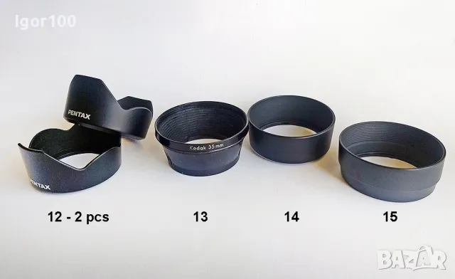 СЕННИЦИ за обективи, снимка 4 - Обективи и филтри - 50073305