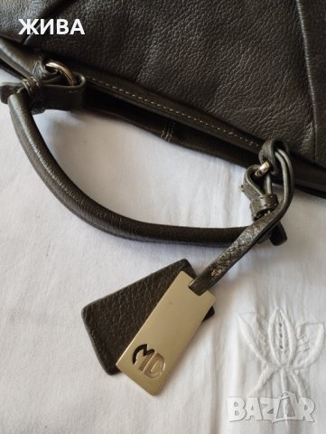 MARIA KARLA-ITALY ЕСТЕСТВЕНА КОЖА голяма дамска чанта, снимка 5 - Чанти - 42682191