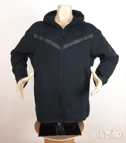 Nike Tech Fleece Windrunner - Оригинално мъжко горнище размер XL, снимка 5 - Спортни дрехи, екипи - 52649725