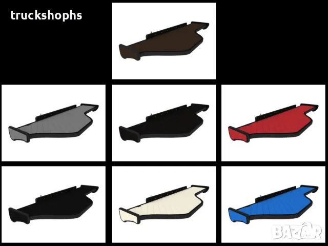 Стелки,тапицерии,маси и завеси за камион DAF XF 106, снимка 9 - Аксесоари и консумативи - 49588773