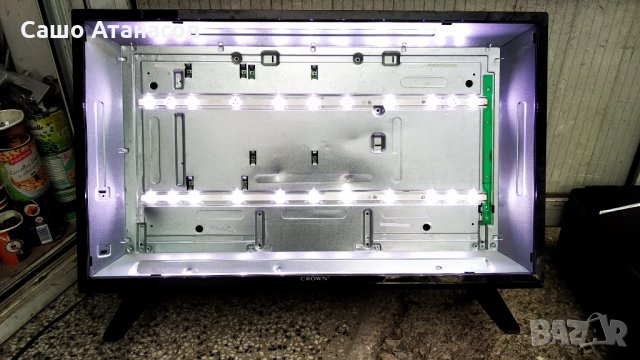 CROWN 32202SM със счупена матрица ,17IPS62 ,17MB211 ,HV320WHB-N50 ,VES315WNDB-2D-N13 ,17WFM07