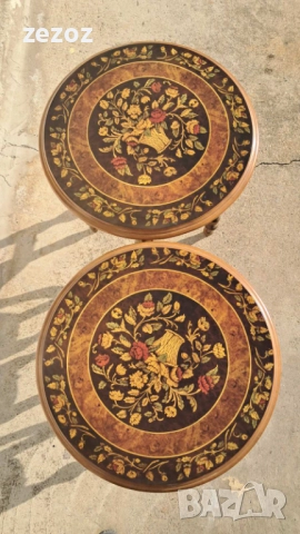 Масички винтидж 2 бр., снимка 2 - Маси - 52131569