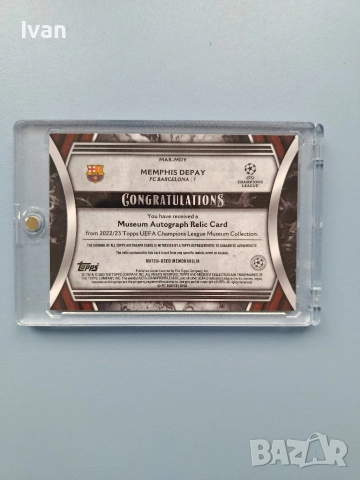 АВТОГРАФИ НА TOPPS ФУТБОЛ, снимка 3 - Футбол - 53124819