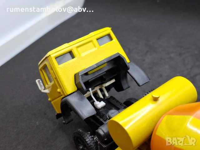 КамАЗ 55111 - Бетоновоз, конверсия на база 5511, Елекон, Арек, снимка 3 - Колекции - 53481393