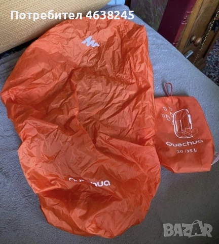 раница + дъждобран , снимка 3 - Екипировка - 53817509