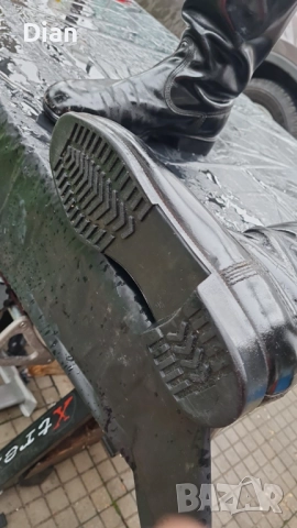 Продавам коледарски/офицерски ботуши номер 43,5, снимка 3 - Мъжки ботуши - 52618001