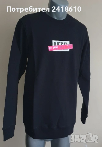 Diesel Sleeve Top Cotton Mens Size / M НОВО! ОРИГИНАЛ! Мъжка Блуза!, снимка 12 - Блузи - 53597845