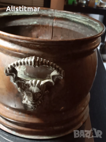 Съд кашпа в кръгла форма, снимка 4 - Декорация за дома - 53115680