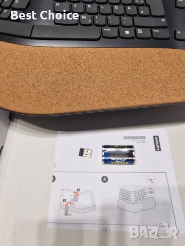 безжична сплит клавиатура Lenovo Go Wireless Split Keyboard, снимка 2 - Клавиатури и мишки - 52425072