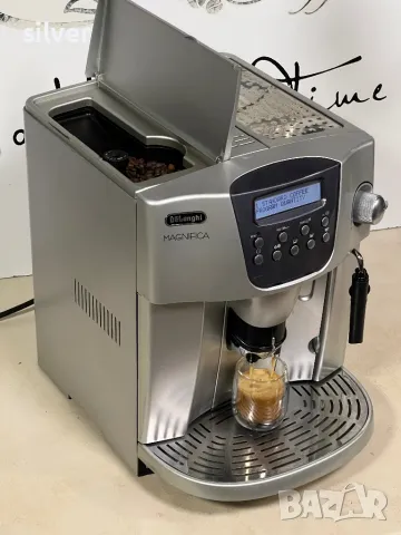 Кафемашина кафе автомат delonghı magnifica с гаранция, снимка 4 - Кафемашини - 50331308