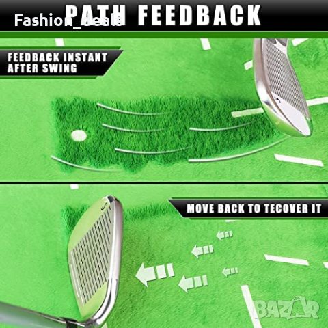 Нова Тренировъчна постелка за голф Анализ траектория замах поза удар , снимка 3 - Голф - 40314573