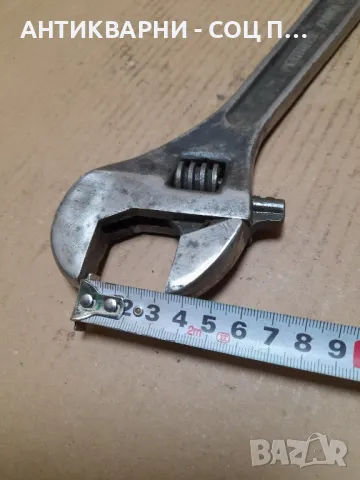 Стар Немски Раздвижен Ключ., снимка 11 - Антикварни и старинни предмети - 48475073