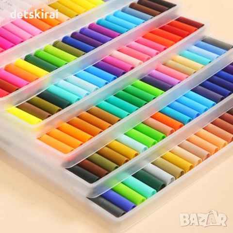 Двувръхи флумастери, снимка 4 - Рисуване и оцветяване - 52577217