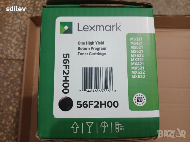 Тонер Касета Lexmark 56F2HOO /Нова/