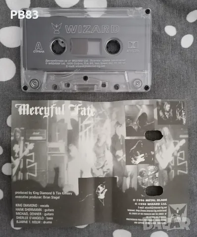 Mercyful Fate - Into The Unknown (Аудио Касета Wizard), снимка 3 - Аудио касети - 49373418