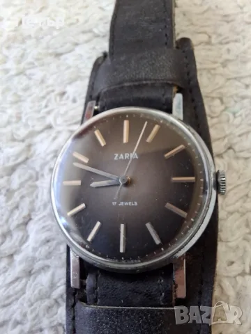 часовник zaria 17jewels, снимка 3 - Мъжки - 56078387
