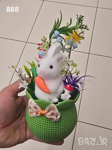великденски фигурки зайчета , снимка 6 - Декорация за дома - 52931568