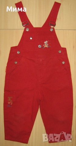 Дънки, панталони-къси, дълги за 1-3 г., снимка 9 - Бебешки дънки - 23841477