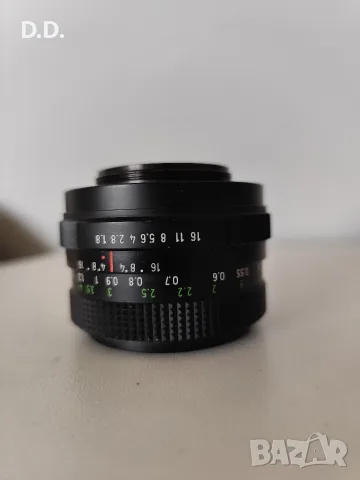 Обектив Auto Revuenon 50mm F1.8 за профилактика (М42 резба), снимка 5 - Обективи и филтри - 55816108
