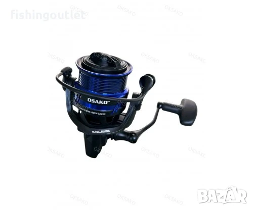 Фидер макара с метално тяло и 11 лагера Osako FDS 5000/6000, снимка 3 - Макари - 50565401