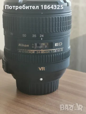 Обектив AF-S NIKKOR 24-85mm f3,54,5G ED VR NIKON /НИКОН -ПЕРФЕКТЕН