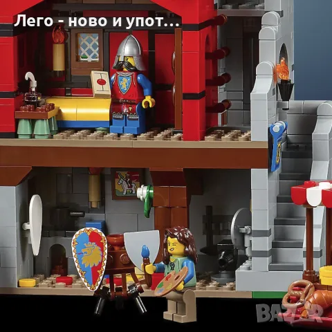 НОВО Lego Icons 10332 - Средновековен градски площад, снимка 4 - Конструктори - 48119971