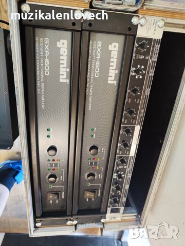 DJ Power Amp Rack Set-професионален ДЖ комплект апаратура рак, усилватели, процесор, снимка 5 - Аудиосистеми - 41245136