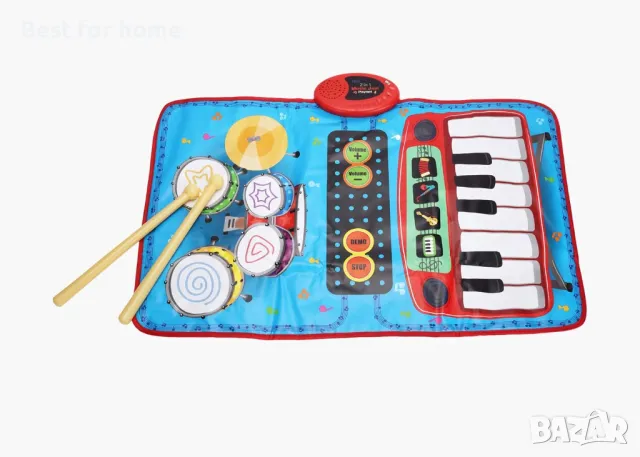 Детско музикално килимче Kiditos 2 в 1, снимка 13 - Музикални играчки - 48256063