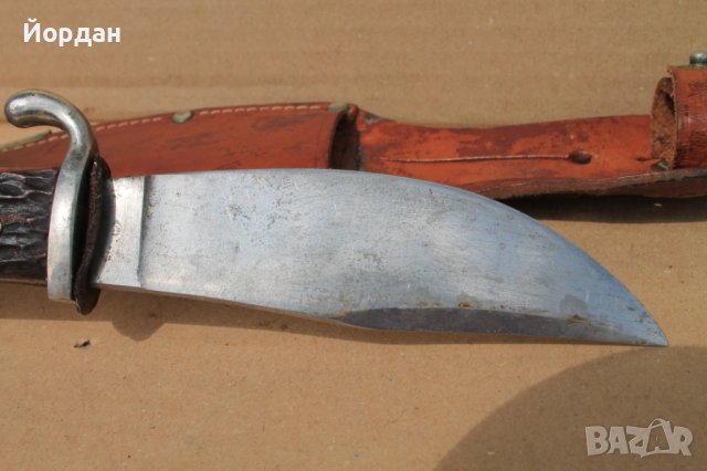 Немски ловен нож, снимка 9 - Антикварни и старинни предмети - 40737336