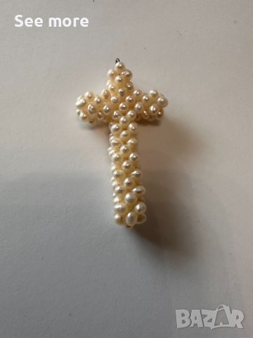 Нестандартно украшение с перли, снимка 2 - Колиета, медальони, синджири - 44156737