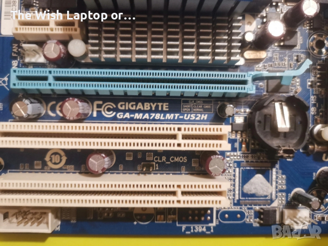 Дъно Gigabyte AM3, снимка 2 - Дънни платки - 53061025