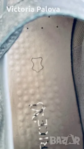 Разкошни кожени сребристи обувки  CAPRICE Германия, снимка 9 - Дамски ежедневни обувки - 50030364