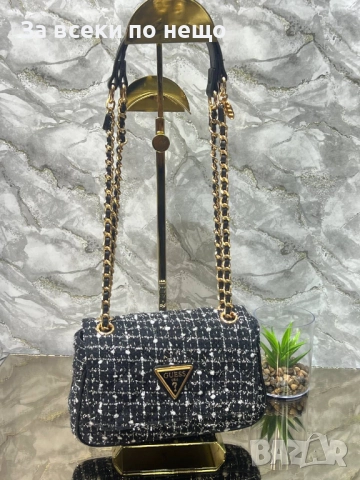 Guess Дамска Чанта С Дълга Дръжка Синджри За През Рамо - Налични Различни Цветове Код SK188, снимка 8 - Чанти - 52518483