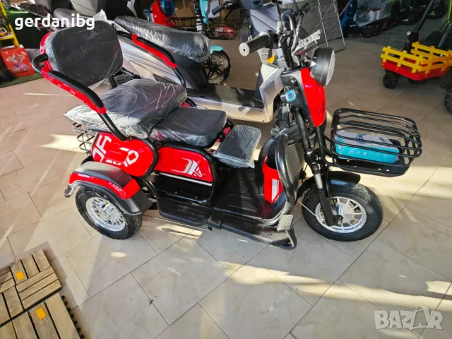 Електрическа триколка, високопроходима, 800W, LCD дисплей, снимка 8 - Мотоциклети и мототехника - 47868091