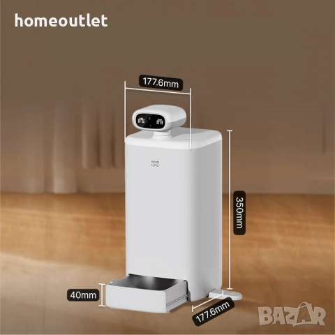 ПРОМОЦИЯ Автоматична хранилка за котки – интелигентна грижа за вашия любимец HHO LOVE CT-CMWOS, снимка 4 - За котки - 51985914