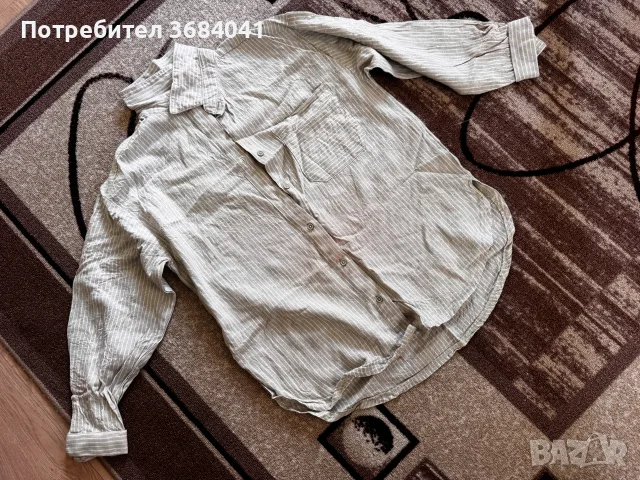Дамска риза на райе, снимка 3 - Ризи - 56272231