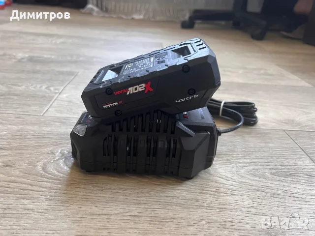 Акумулаторна батерия Parkside 4ah Smart, 20V и зарядно 4.5 ампера за бързо зареждане., снимка 3 - Винтоверти - 55886302