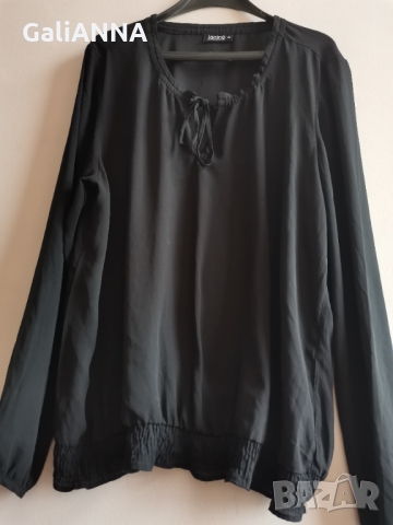 СТРАХОТНА ТУНИКА JANINA ТЮЛ РАЗМЕР 2XL-3XL, снимка 6 - Туники - 36075177