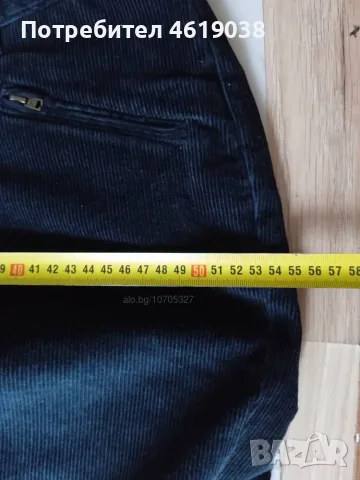 Панталон велурен дамски размер XL / XXL, снимка 5 - Панталони - 55957949